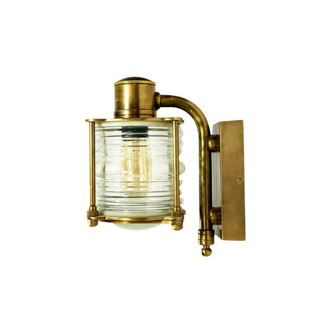 50839AB  Antique Brass Wall Lamp