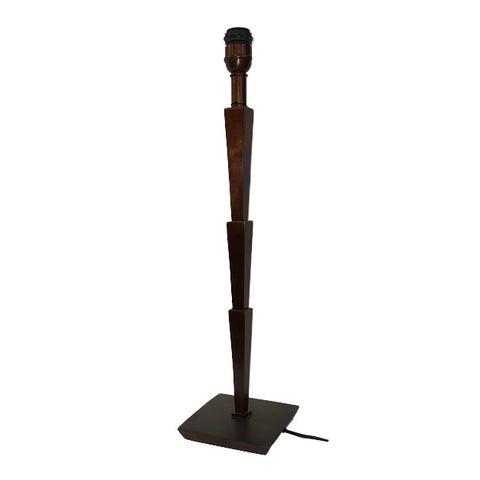 50895 ABD Antique Brass Dark Fixed Table Lamp