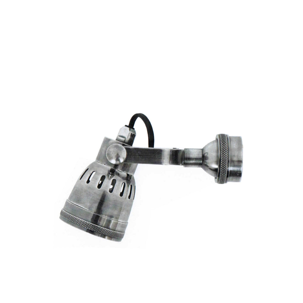 59781AS Antique Silver Fixed Wall/Spot Lamp