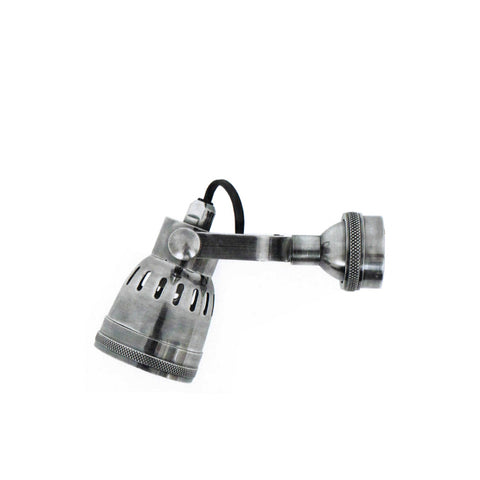 59781AS Antique Silver Fixed Wall/Spot Lamp
