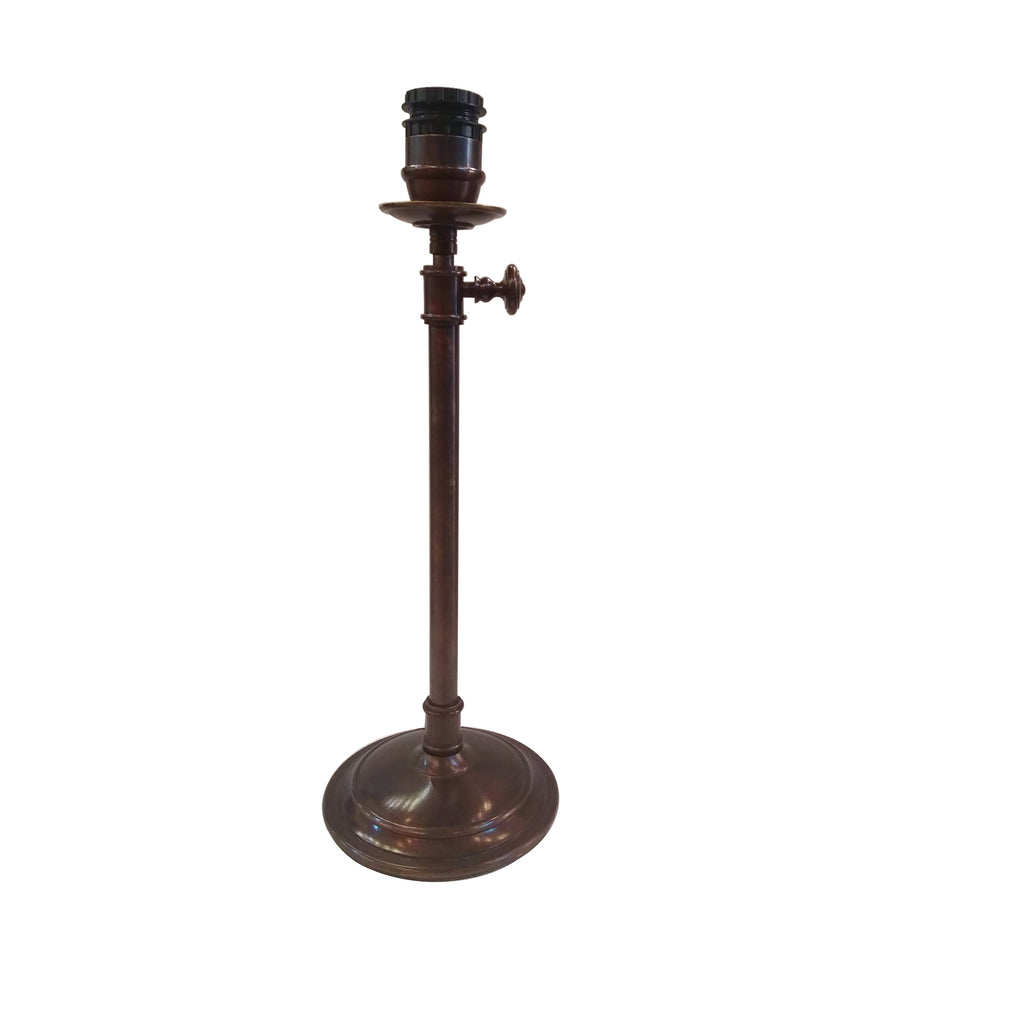 59910ABD Antique Brass Dark Fixed Table Lamp