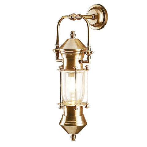 59951AB Antique Brass Outdoor Wall Lamp