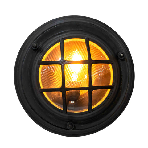 59986ABL  Antique Black Wall Lamp