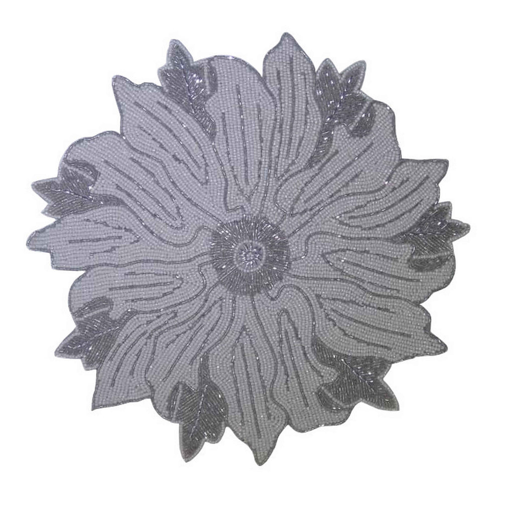 88012 Glass Beaded Sequin Round Mat MG205-3